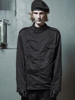 NWOT SOMAR Ocelot Shirt/Jacket Men’s XL Black Streetwear Minimalist Utility RARE